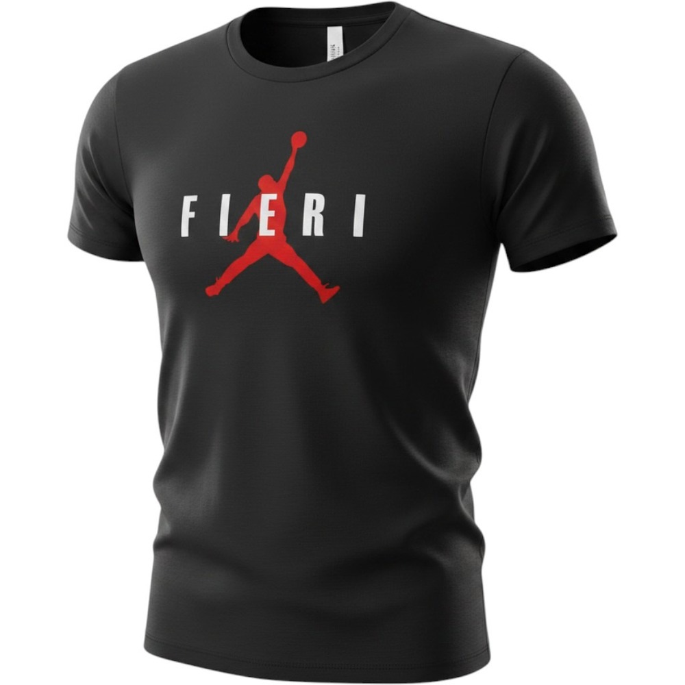 Bella Canvas Guy Fieri Parody Graphic T-Shirt Black XL Spatula Jumpman Logo Tee
